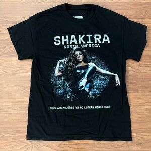 Shakira North America Black Graphic T-Shirt